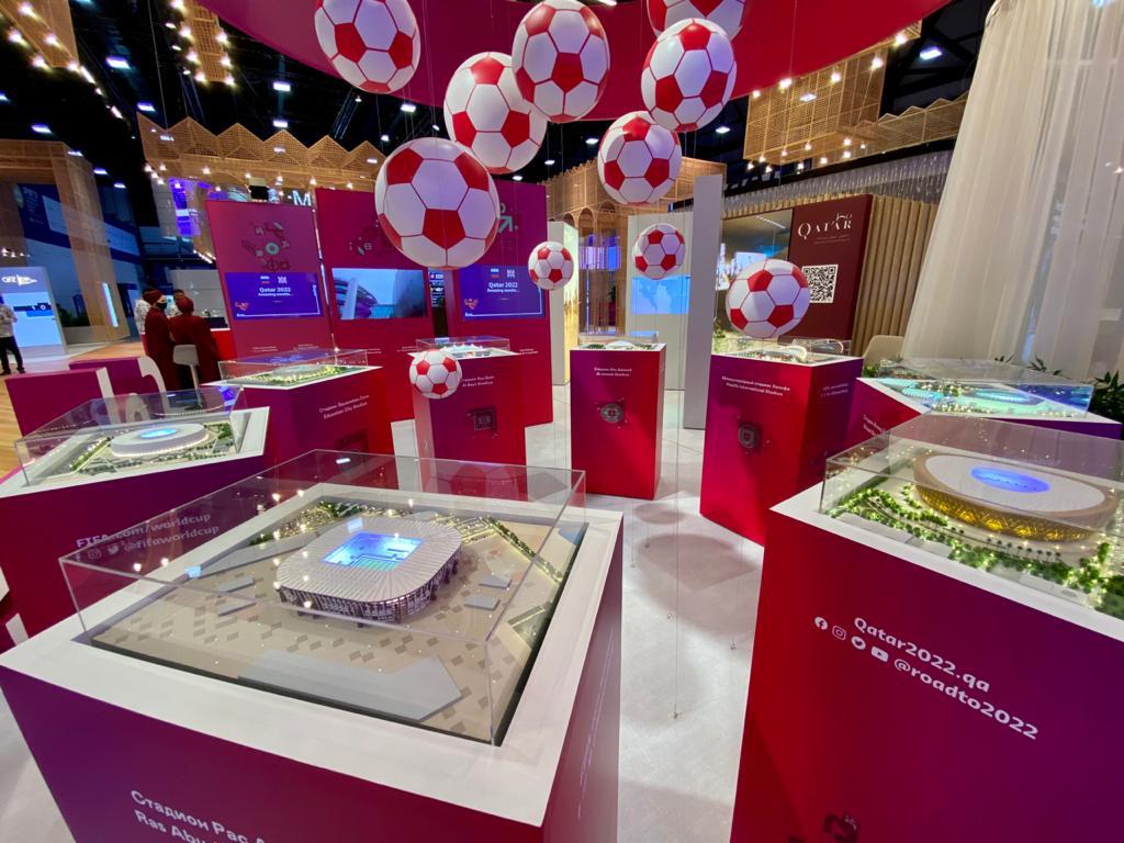 Qatar showcases FIFA World Cup™ preparations during St. Petersburg International Economic Forum
