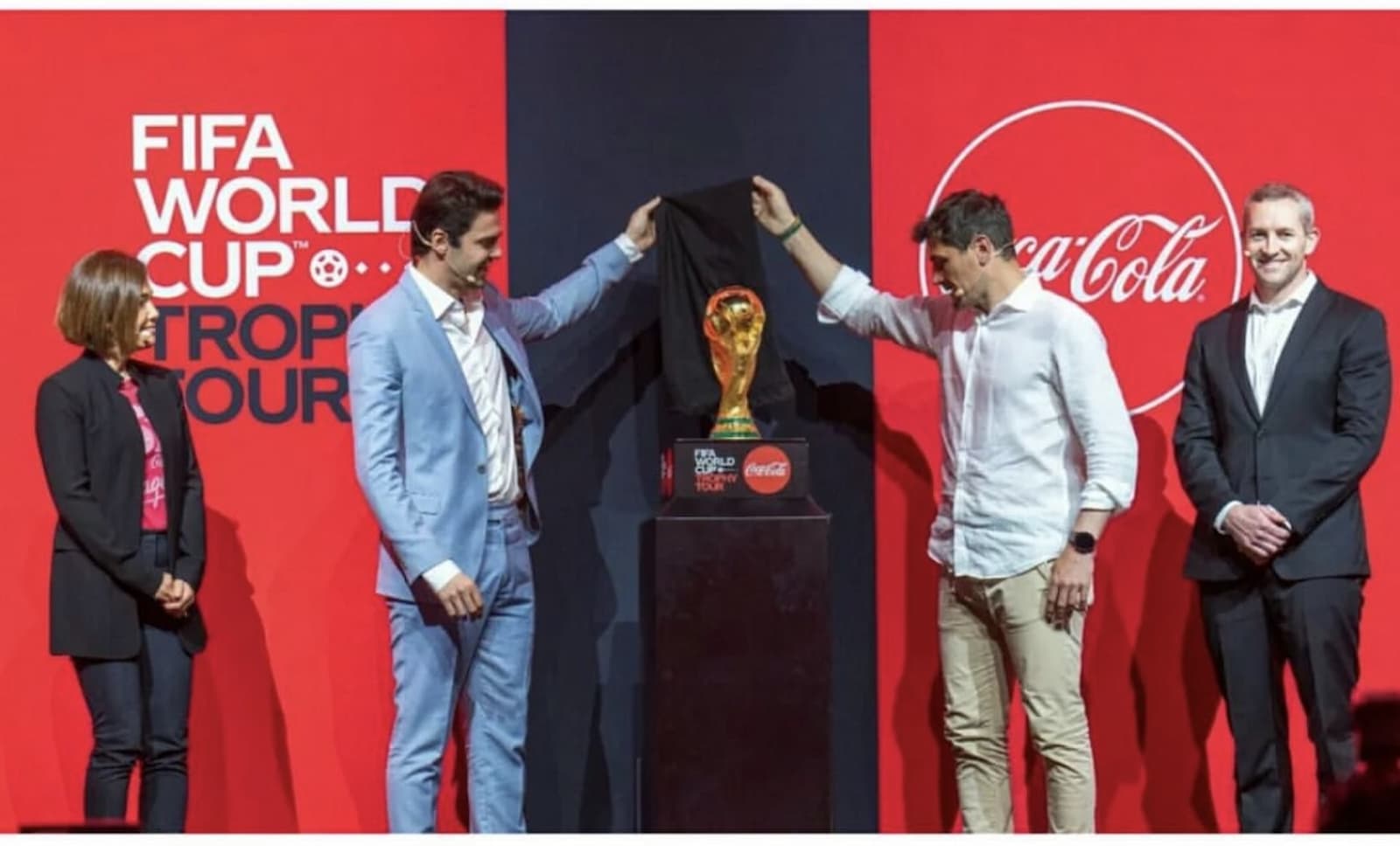 FIFA World Cup™ Trophy Tour by Coca-Cola kicks off global journey in Dubai