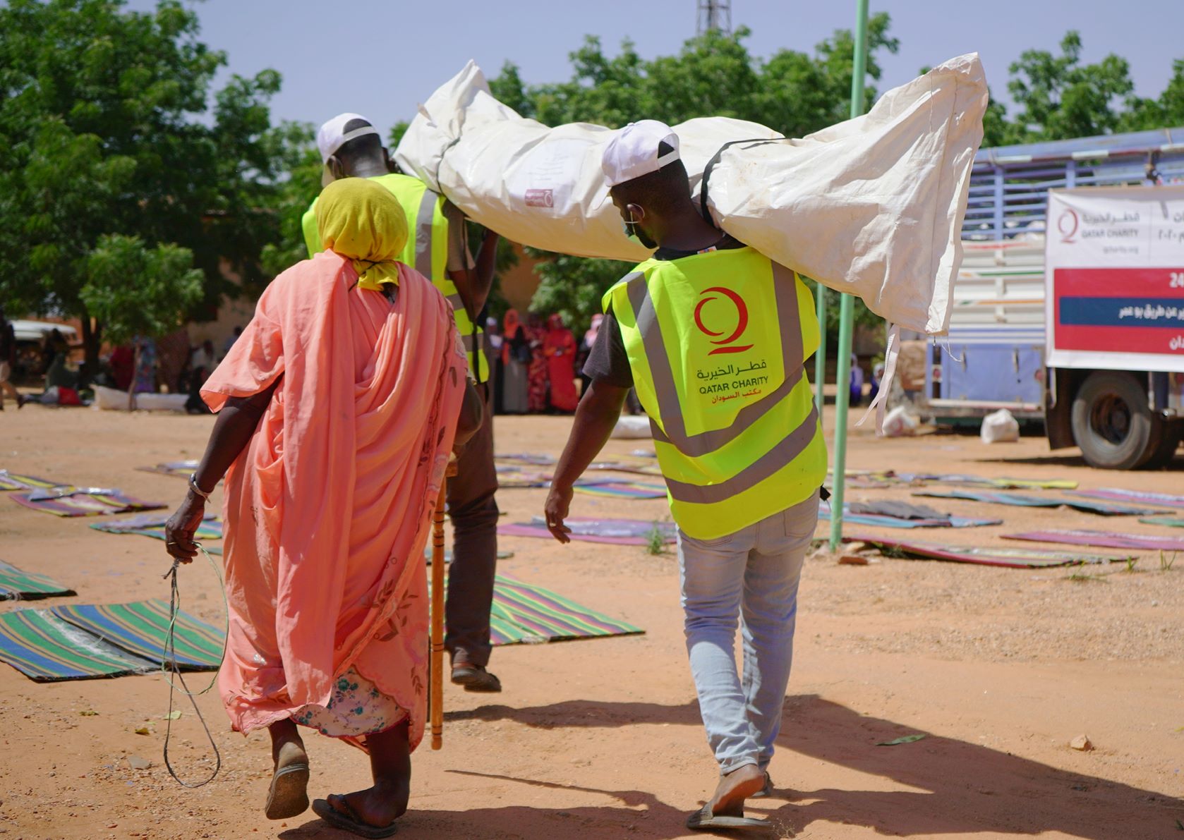 Qatar Charity aids victims of flood in Sudan