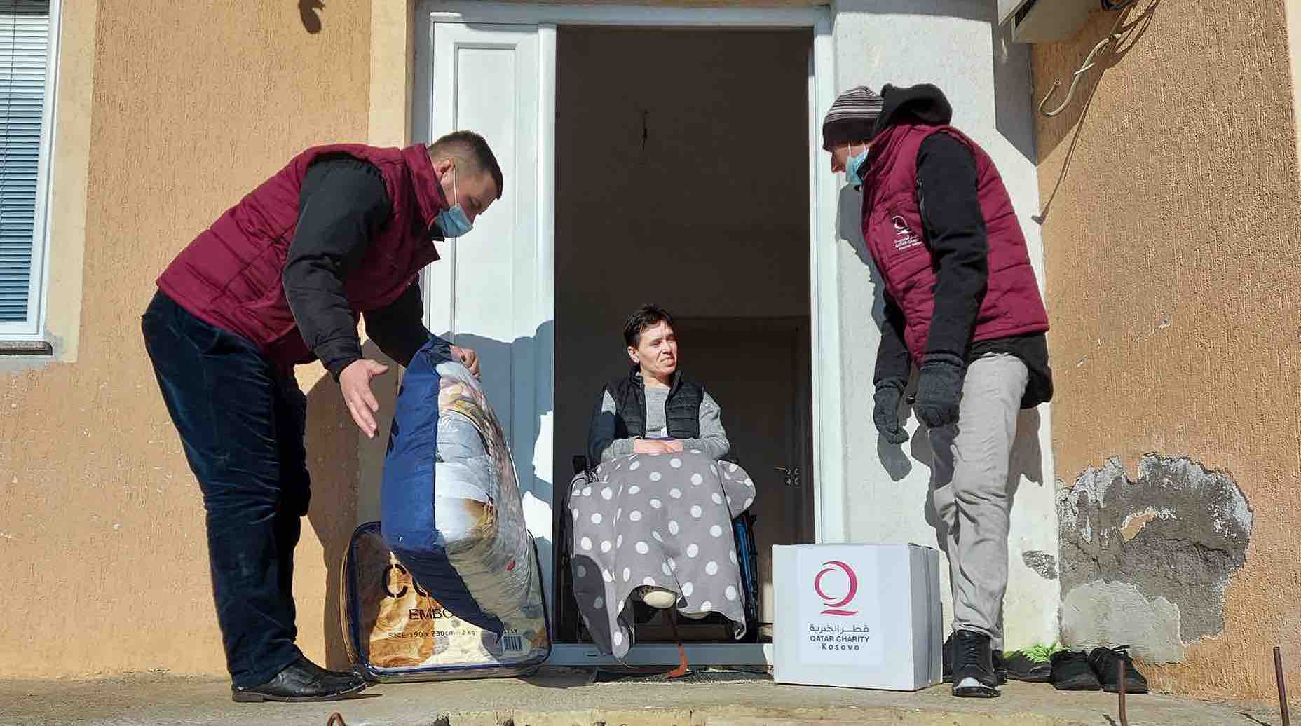 Qatar Charity delivers winter essentials to needy families in Kosovo