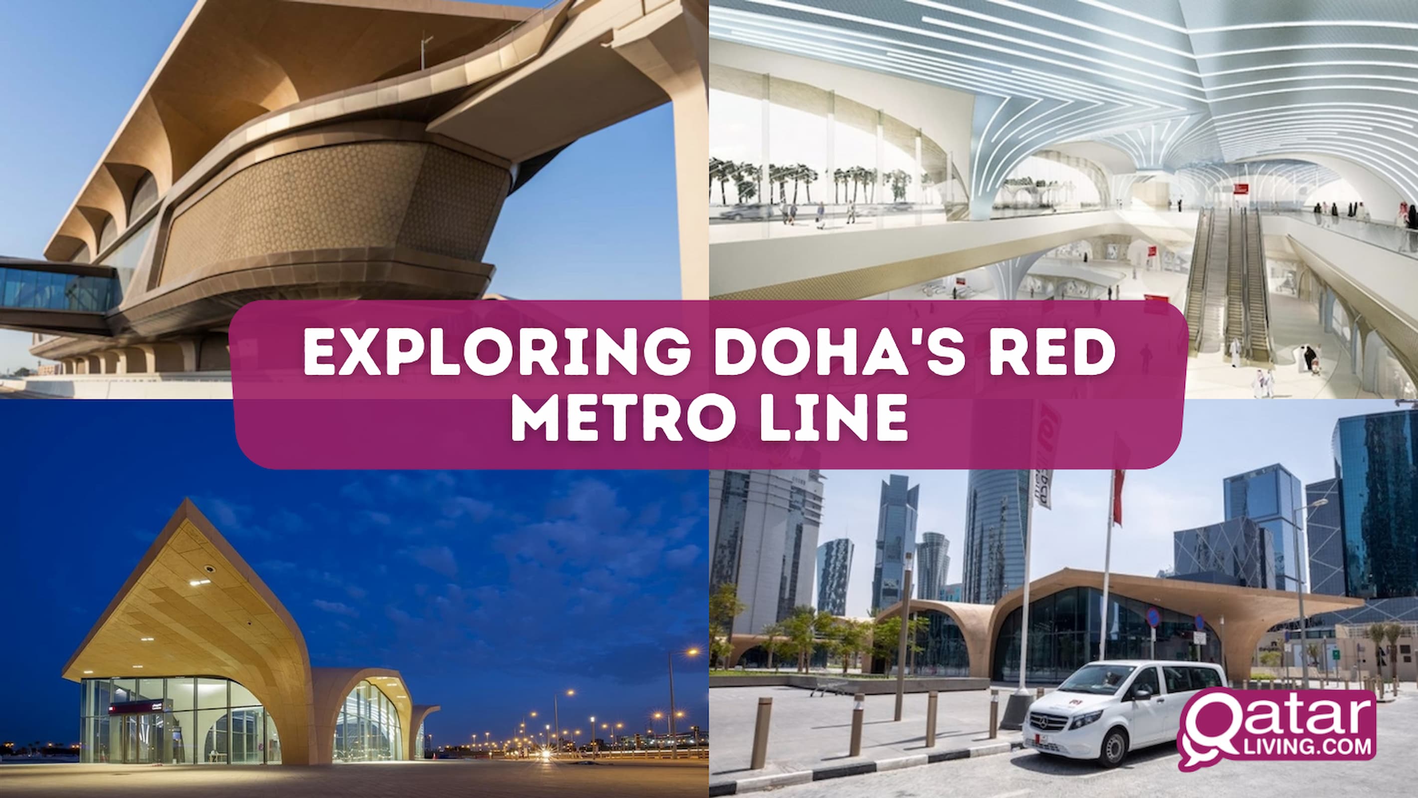 Exploring Doha’s Red Metro Line